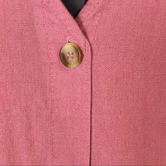 NWT Vero Moda Anna Milo Button Front Dress - Picture 8 of 13